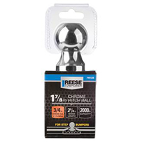 REESE TOWPOWER 74013 Hitch Ball, 1-7/8 in Dia Ball, 3/4 in Dia Shank, 2000