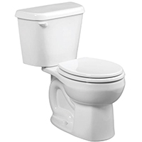 A/STND TOILET KIT WHITE RND FRNT