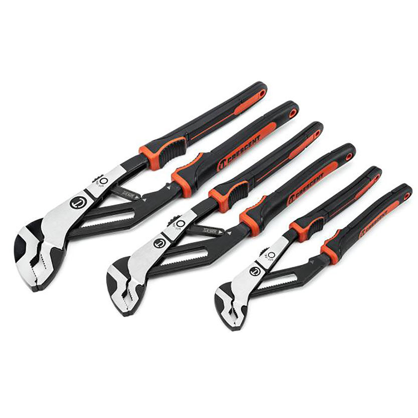 PLIER SET TONGUE-GRV 8X10X12IN