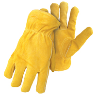 GLOVES DRIVER DEERSKIN LTHR XL