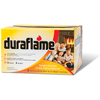 SIX DURAFLAME LOGS 5 LB EACH