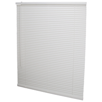Wht 35wx64h Blind Vinyl Crdls