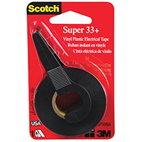 Scotch 3799NA Electrical Tape with Dispenser; 450 in L; 3/4 in W; PVC