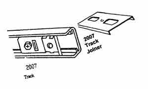 TRACK DR BI-FOLD MTL 30IN WHT