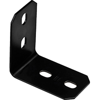 NAT-N351500 CORNER BRACE BLK STL