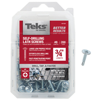 TEK-21524 LATH SCREWS 8X3/4 200