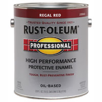 RUST-OLEUM PROFESSIONAL 215965 Protective Enamel, Gloss, Regal Red, 1 gal