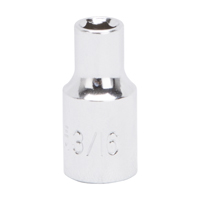 SOCKET STD 3/16INX6PT 1/4DR