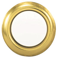 BUTTON PUSH LIGHTED GOLD