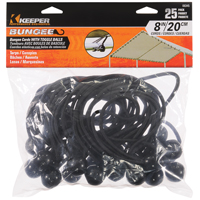 KEE-06345 BUNGEE BALL CORD 25PC