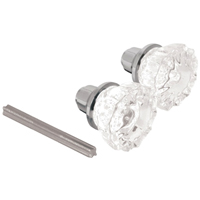 E 2536 DOOR KNOB FLUTED SNCKL