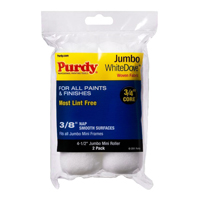 Purdy White Dove 14G624012 Jumbo Mini Roller Cover; 3/8 in Thick Nap; 4-1/2