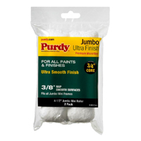 Purdy Ultra Finish 140624052 Jumbo Mini Roller Cover; 3/8 in Thick Nap;