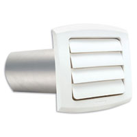 HOOD VENT EXHAUST 6IN WHITE