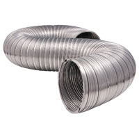 DUCT ALUM SEMI-RIGID 4IN X 8FT