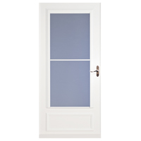 36" White Storm Door