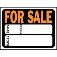 HY-KO Hy-Glo Series 3031 Identification Sign, For Sale, Fluorescent Orange