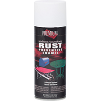 PAINT SPRAY IN EX FLT WHT 12OZ