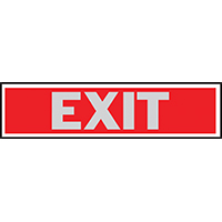 ** 411 EXIT SIGN