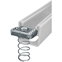 THO-ZA100 SPRING NUT 1/2 STL