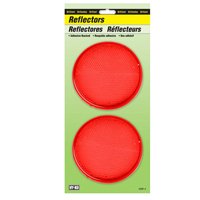 REFLECTOR PRESS ON 3-1/4IN RED