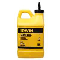 IRWIN 65207 Marking Chalk Refill, Black, Permanent