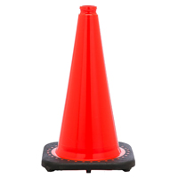 JBC Revolution, RS RS45015C Traffic Safety Cone, 18 in H Cone, PVC Cone,