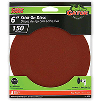 3010 PSA DISC 6IN 150GRIT 3PK