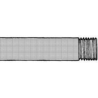 2X10' BLK THREADED ENDS PIPE