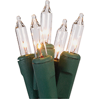 NAVIDAD LIGHT STRING LED MINI WH