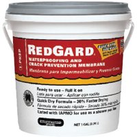 CUSTOM REDGARD LQWAF1-2 Waterproofing and Crack Prevention Membrane, Liquid,