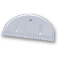 Marshalltown 978 Spreader, 4 in W Blade, Notched, Ribbed Blade