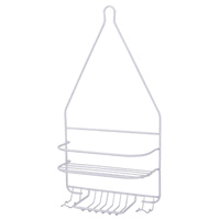 SHOWER CADDY WHITE SMALL