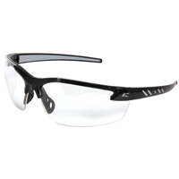 SAFETY GLASSES  BLK FRM/CLR