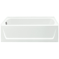 BATHTUB LH WHITE ENSEMBLE