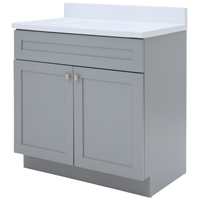 VANITY CASON COOL GREY 30X18IN