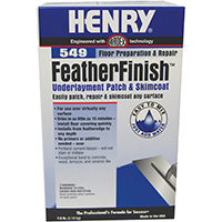 UNDERLAYMNT PTCH HENRY 549 7LB