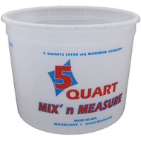 Bucket 5 Qt Mixing Container