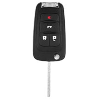 KEY FLIP GM 4-BTN PF-GM708-SW