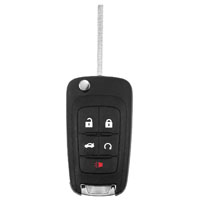 KEY FLIP GM 5-BTN PF-GM710-SW