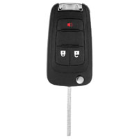 KEY FLIP GM 3-BTN PF-GM711-SW