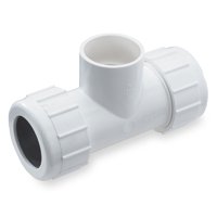 PVC COMPR SOLVENT TEE 1IN