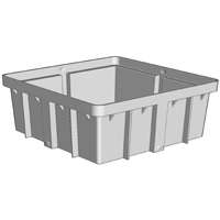 RISER SQUARE 9IN
