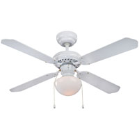 FAN CEIL 42IN4BLD/1LT DNRD WHT