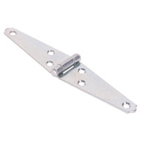 LT DTY ZINC STRAP-HINGE 3IN