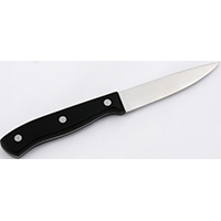 CHEF CRAFT 21666 Paring Knife; Stainless Steel Blade; Polyoxymethylene