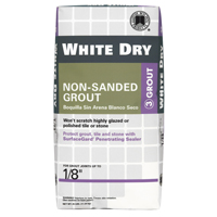 GROUT WHITE DRY 25# WDG25