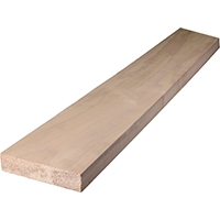 WH-1X4X3 WHT HARDWOOD BOARD