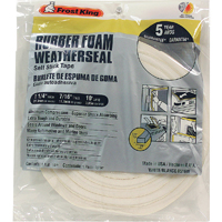 R516WH FOAM TAPE1-1/4X7/16X10'