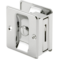 N 6773 LOCK POCKET DOOR CHROME